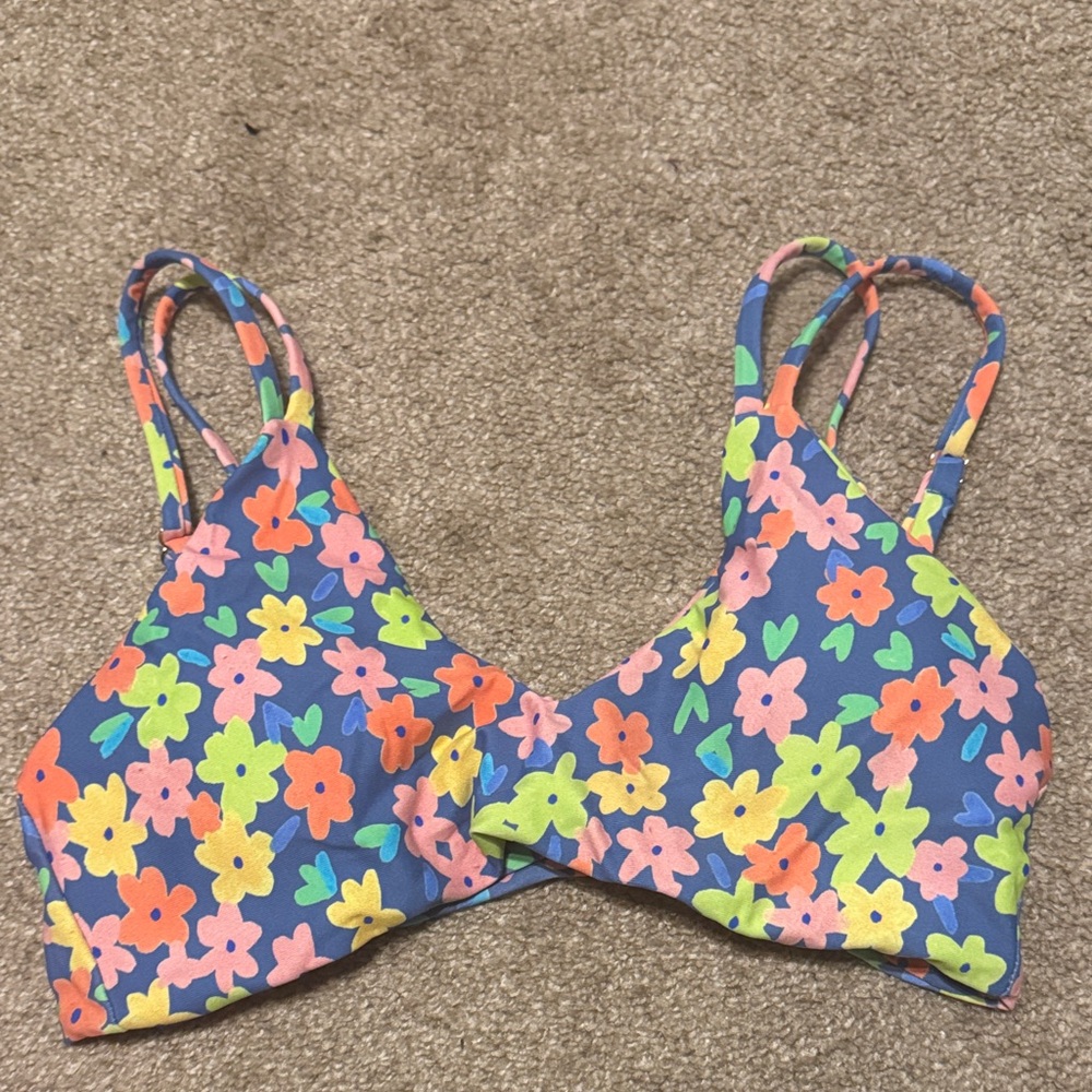 Midori Floral Bikini Top
